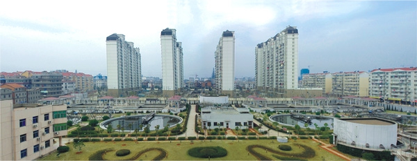 江西最大污水處理廠——南昌朝陽污水處理廠二期工程（省、市優(yōu)良工程，獲滕王閣杯）